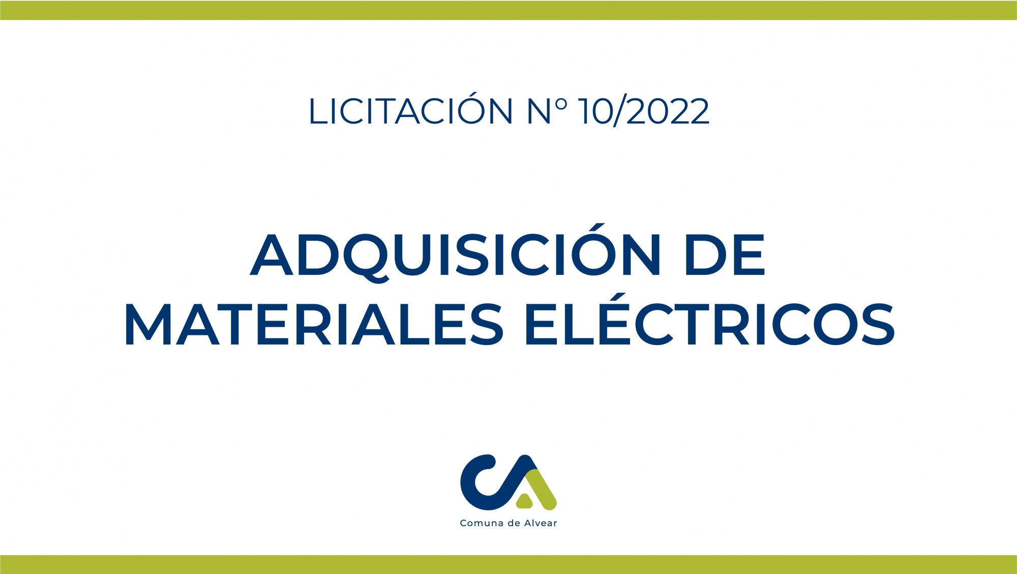 LICITACIÓN PÚBLICA Nº 10/22 
