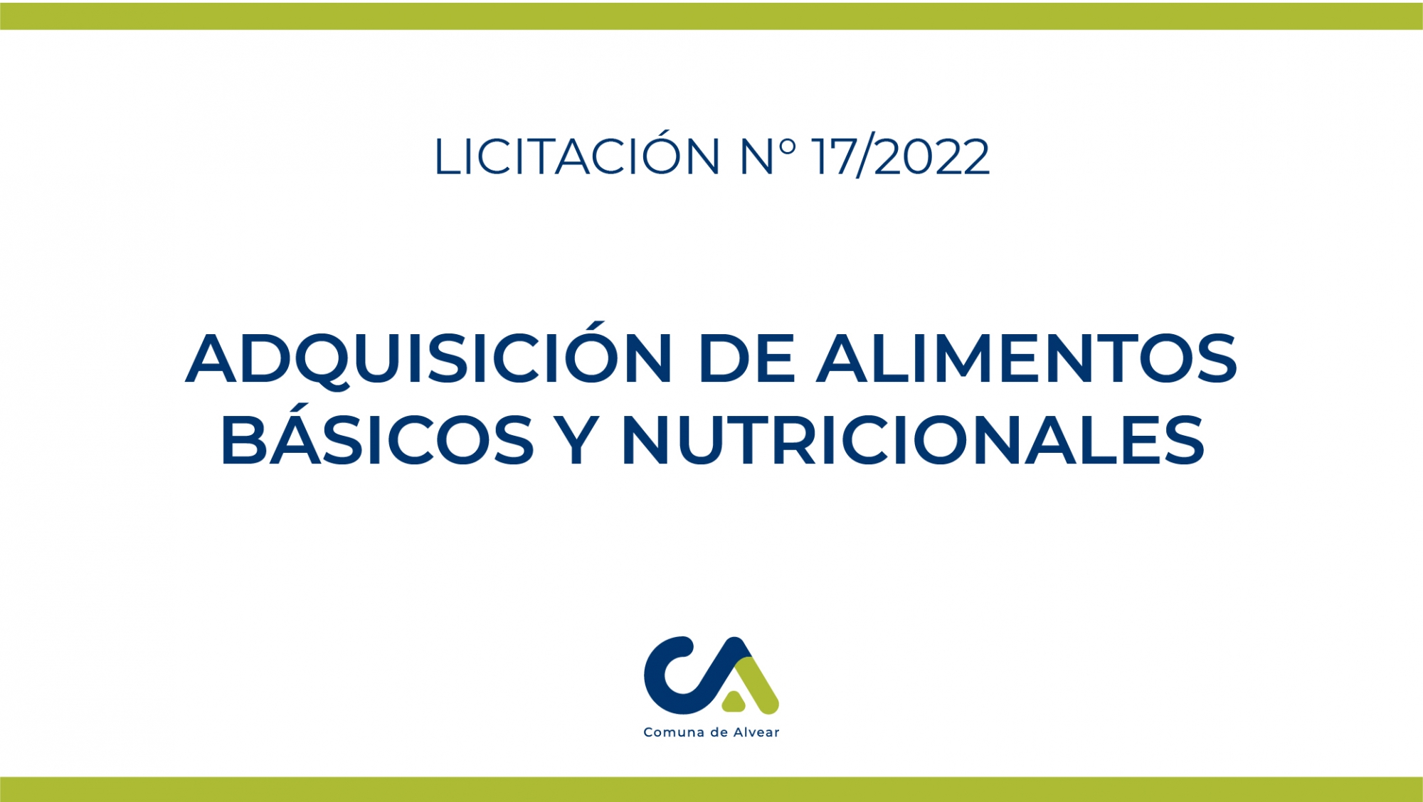 LICITACIÓN PÚBLICA N°17/2022