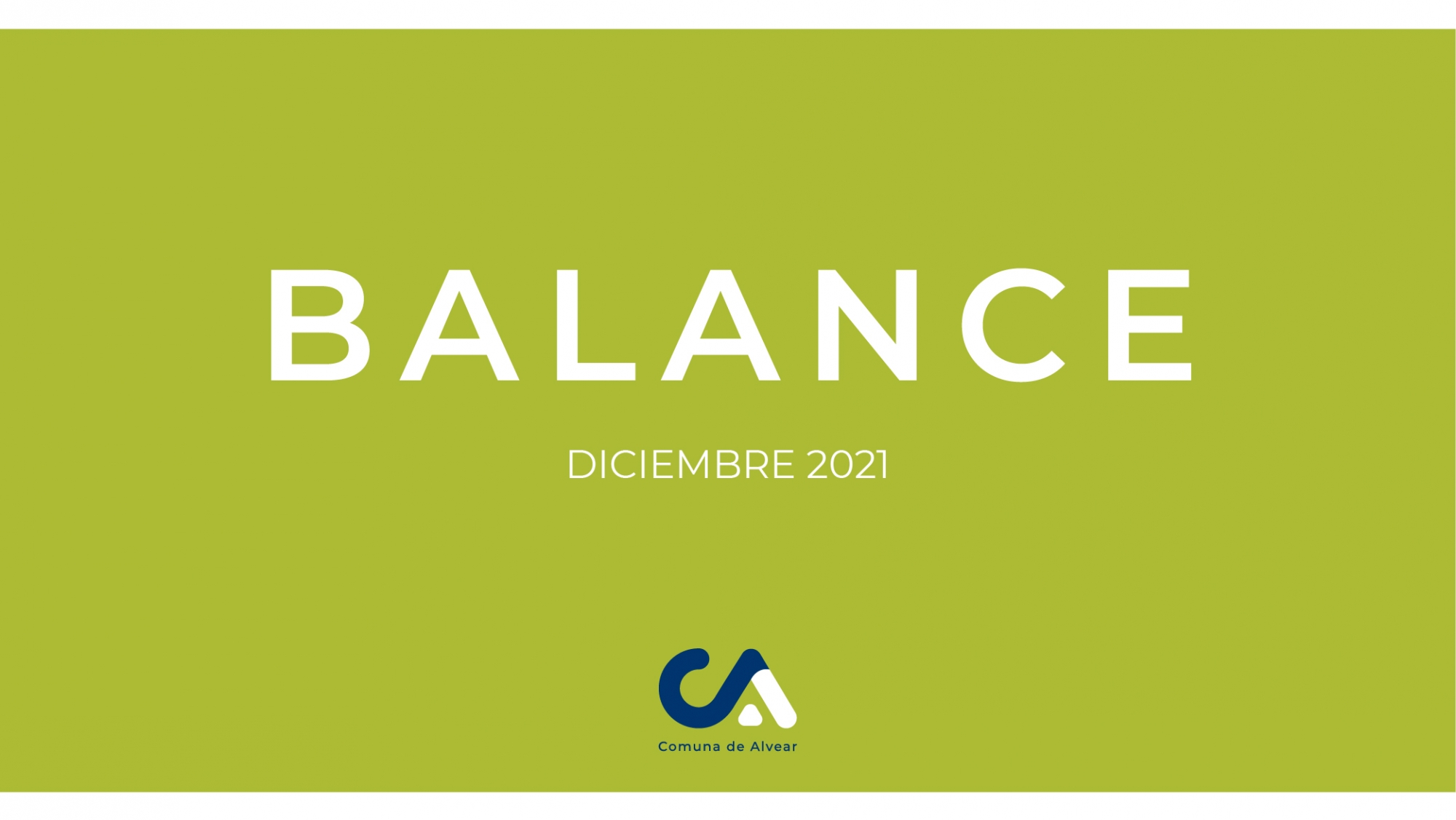 BALANCE DICIEMBRE 2021