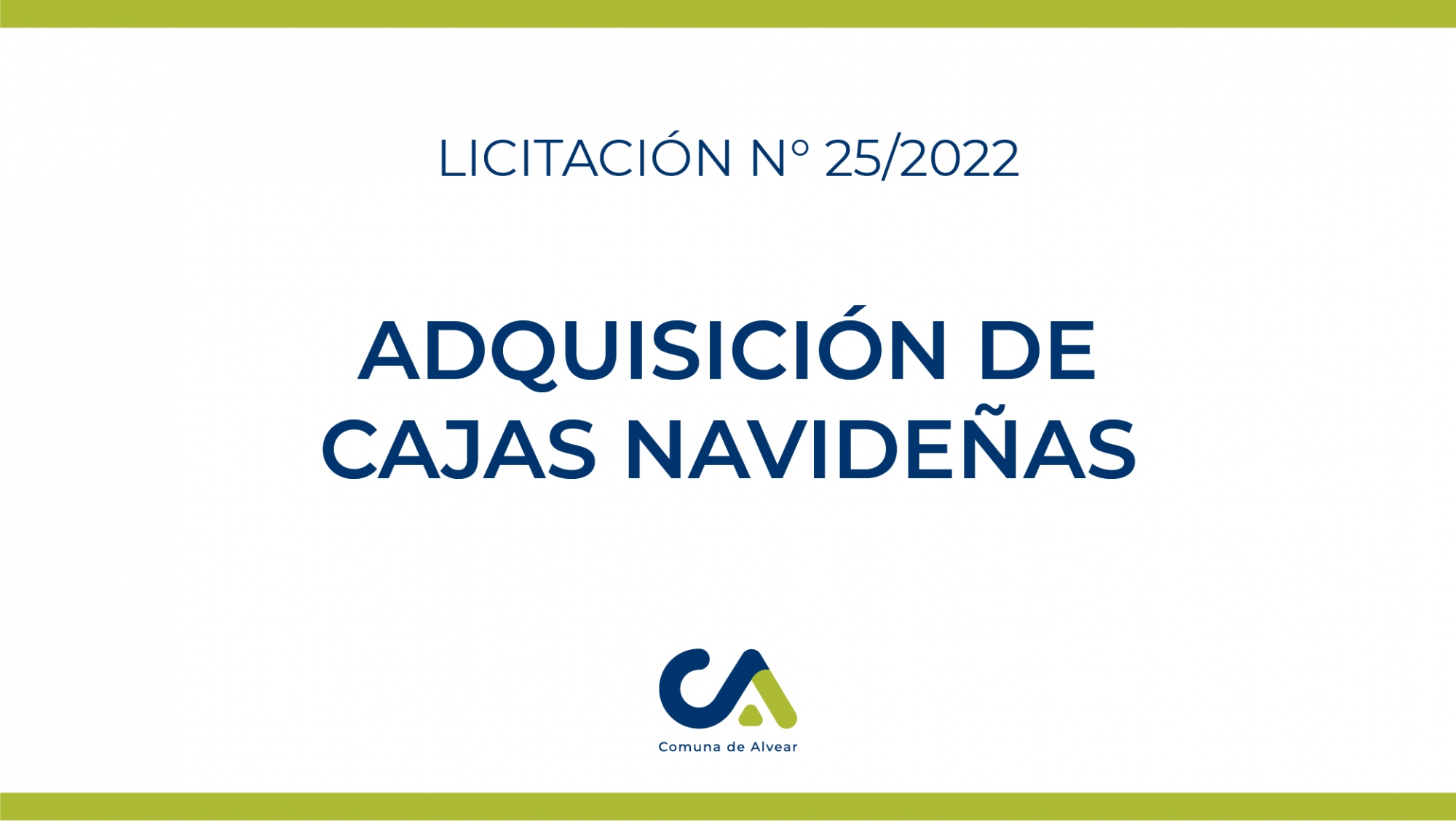 LICITACIÓN PÚBLICA Nº 25/2022 