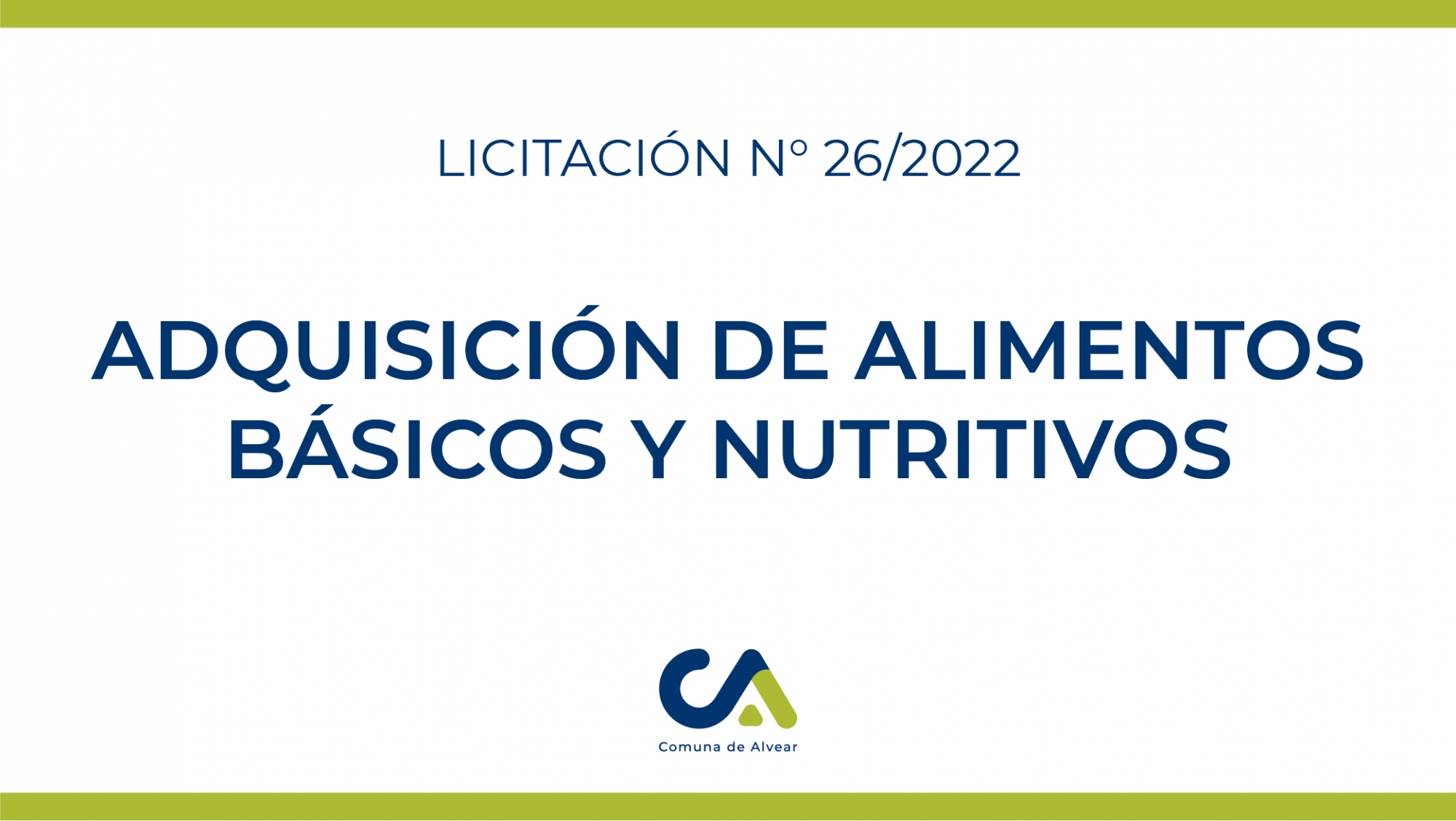 LICITACIÓN PÚBLICA Nº 26/2022
