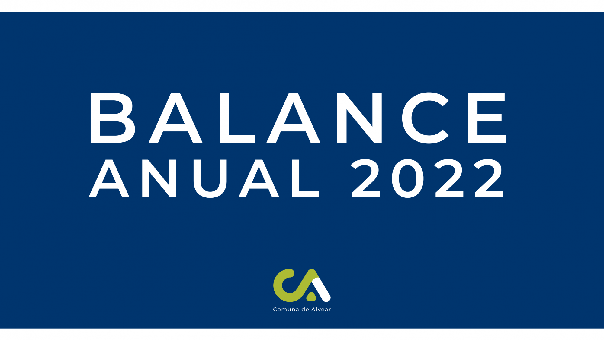 BALANCE DE TESORERÍA ANUAL - AÑO 2022