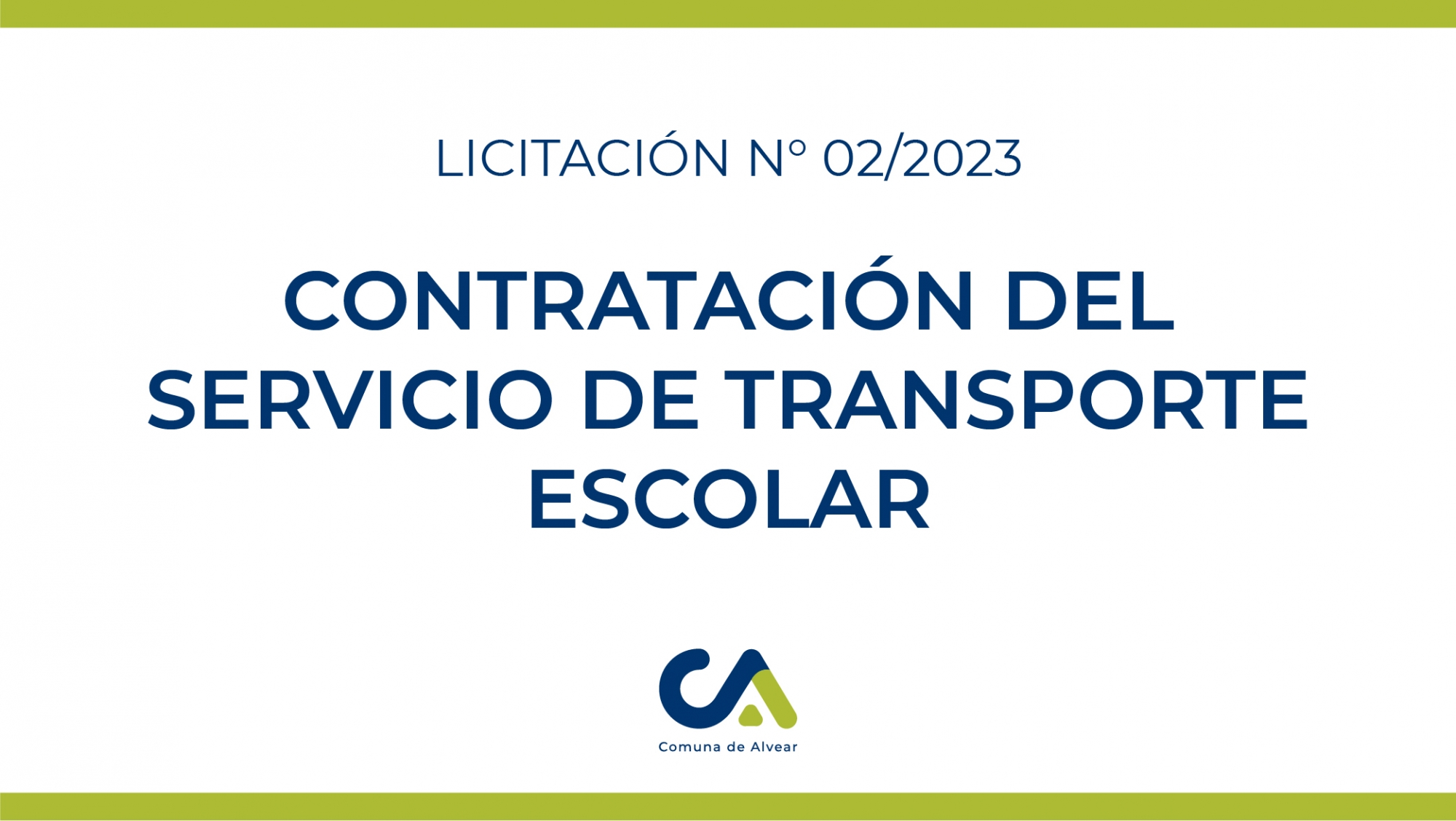 LICITACIÓN PÚBLICA Nº 02/2023