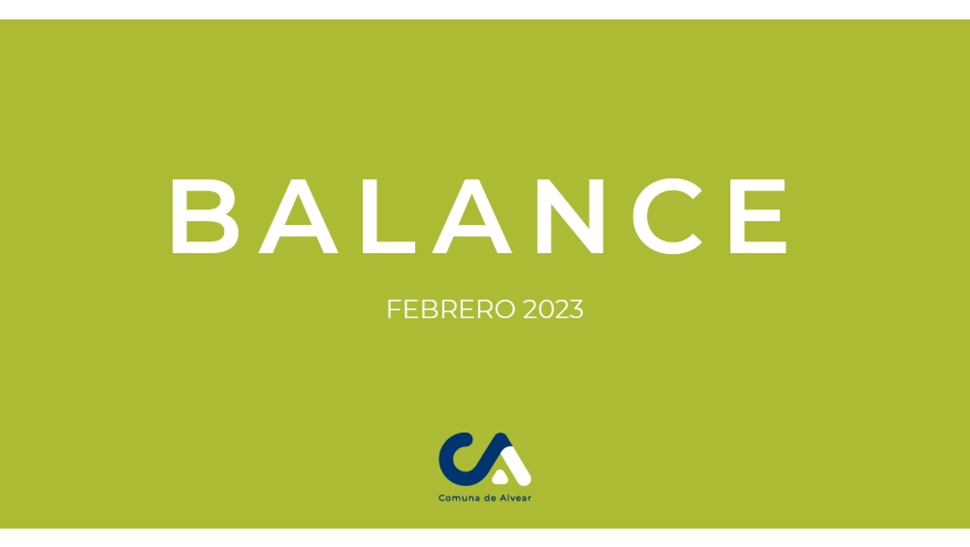 BALANCE FEBRERO 2023