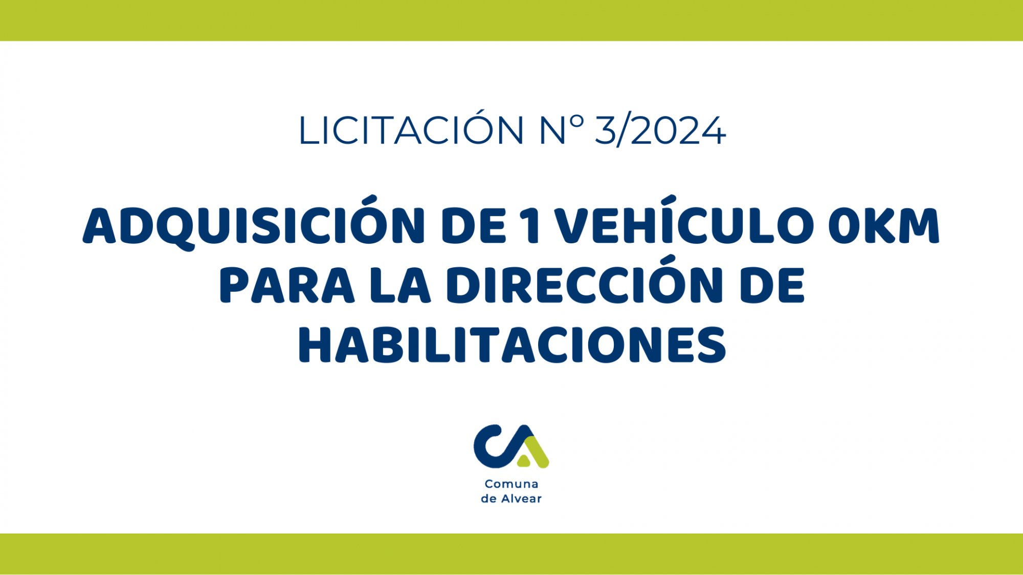 Licitación Pública Nº 3/2024