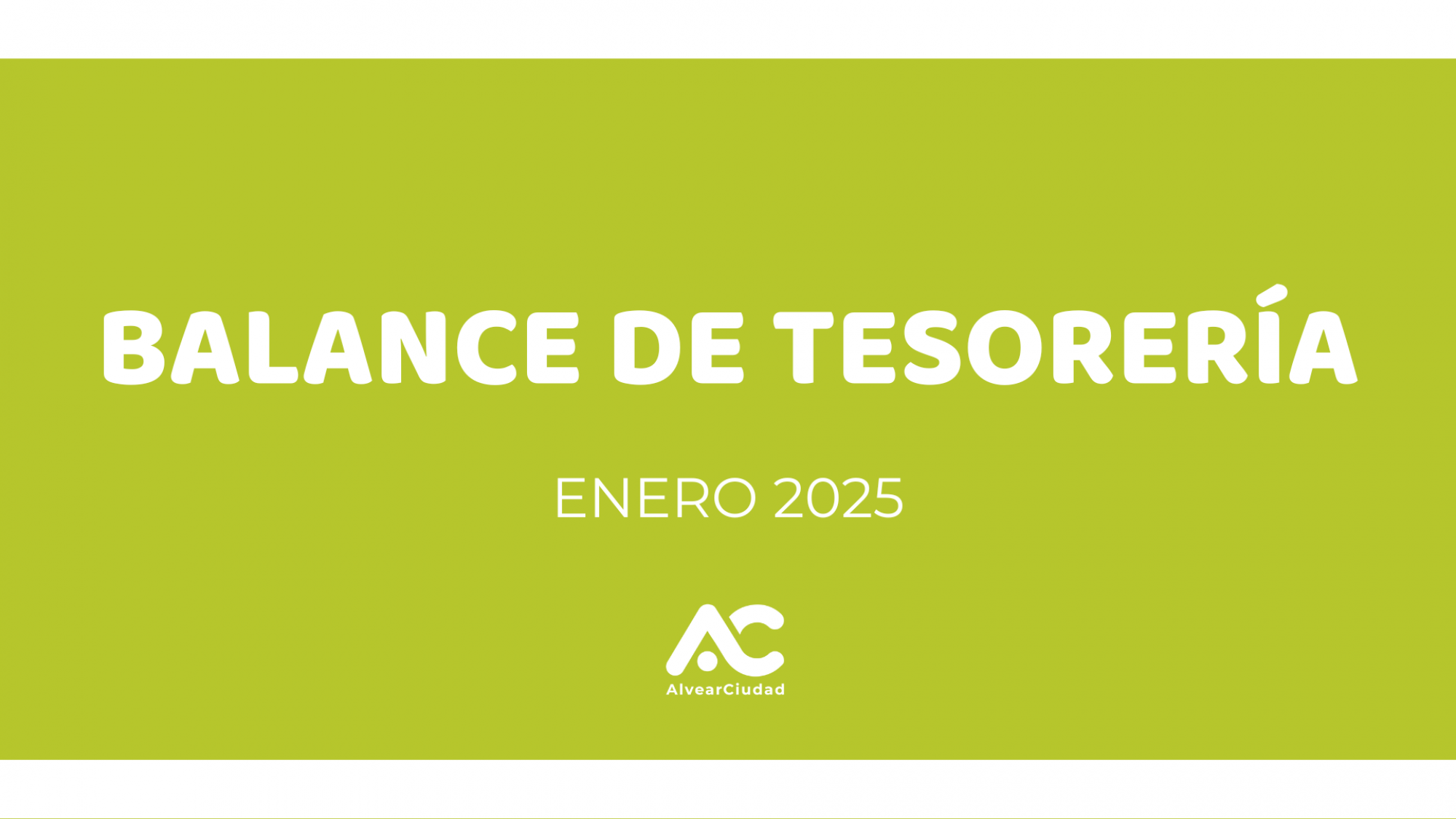 Balance de Tesorería Enero 2025